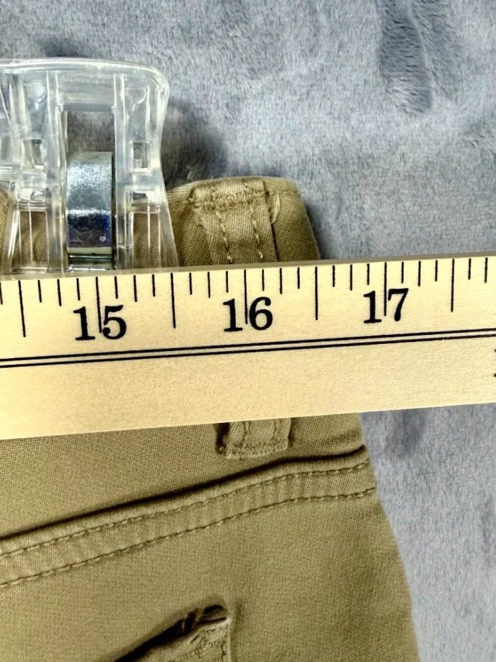 Banana Republic Traveler Jeans Men's 33x32 Slim Fit Khaki Stretch Chino Pants